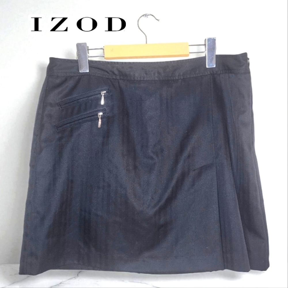 IZOD GOLF Women's Black Skort - 12